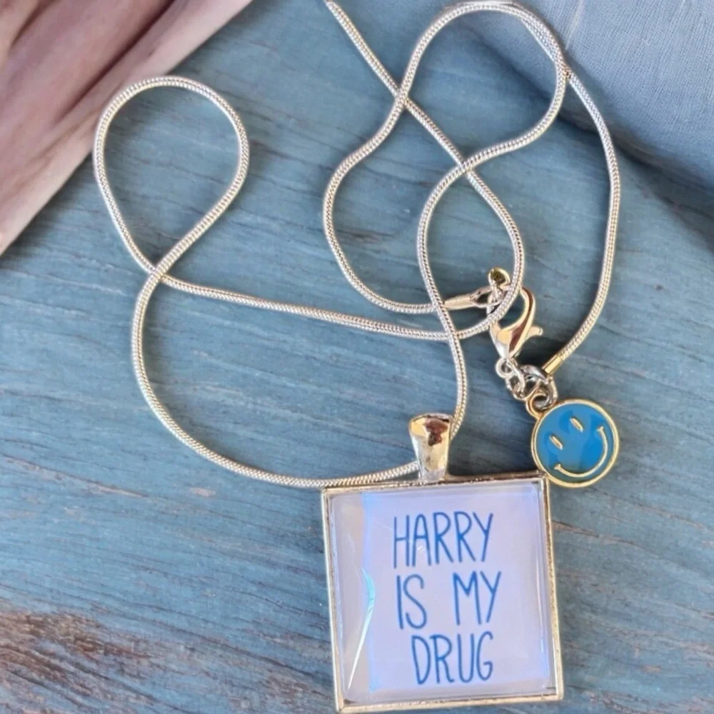 Harry is my drug pendant necklace Love Harry Styles? Prince Harry? Harry Potter?